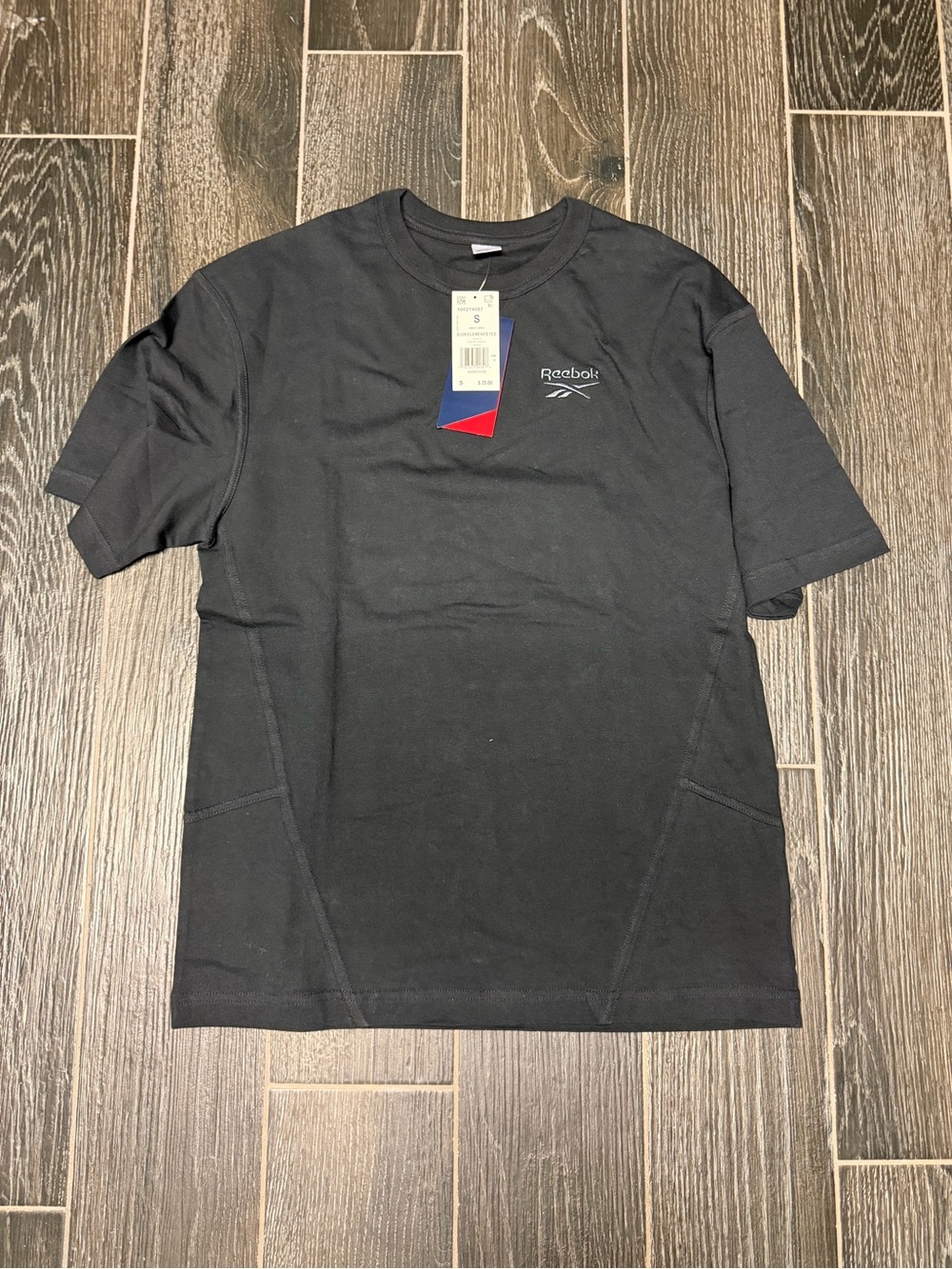 NWT Reebok Black Icon Elements T-Shirt